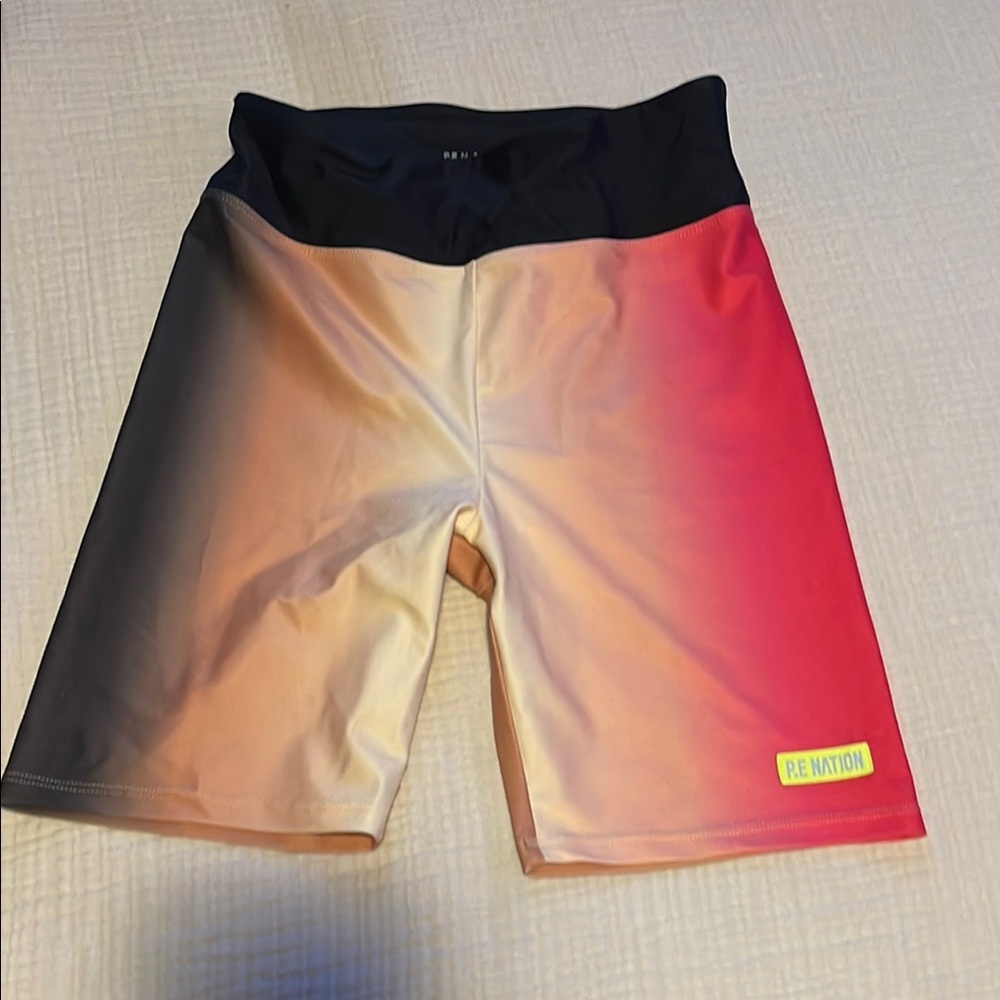 P.E Nation Gradient Biker Shorts